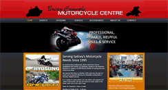 Desktop Screenshot of brianconnormotorcycles.com.au